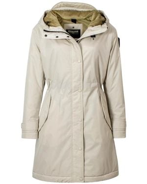Blauer Parkas - Natural