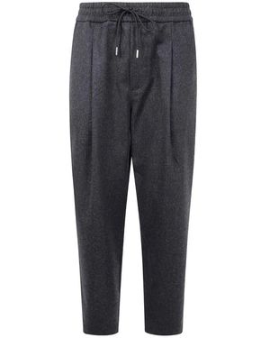 Drole de Monsieur Slim-Fit Trousers - Grey