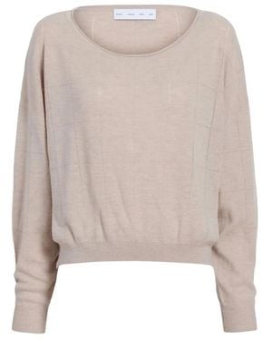 Proenza Schouler Round-Neck Knitwear - Neutro