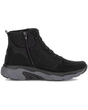 Gabor Lace-Up Boots - Nero