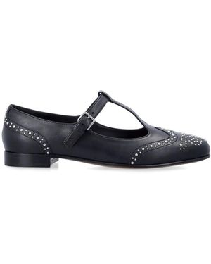 Church's Opal Met Mary Jane Ballerina - Blauw