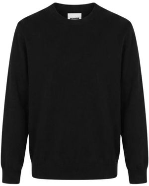 Jil Sander Trui Met Ronde Hals - Zwart