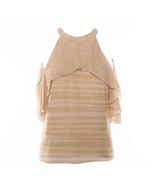 Patrizia Pepe Sleeveless Tops - Neutro
