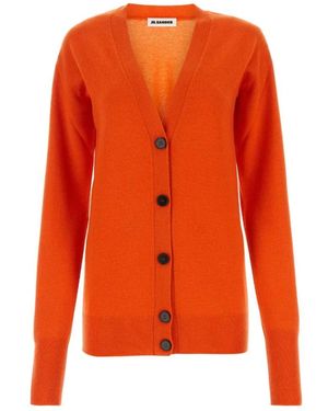 Jil Sander Cardigans - Arancione