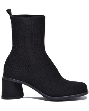 Camper Heeled Boots - Noir