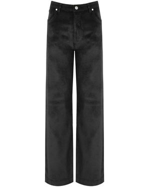 Cruna Straight Jeans - Negro