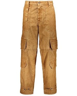 DIESEL Straight Trousers - Natural