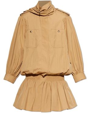 Chloé Single-Breasted Coats - Neutre