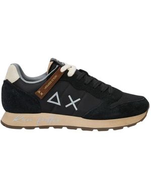 Sun 68 Trainers - Black