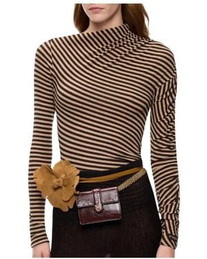 Pinko Long Sleeve Tops - Marrón