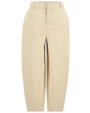 Barbour Broeken ,Katoen Daya Barrel-Leg Jeans - Naturel