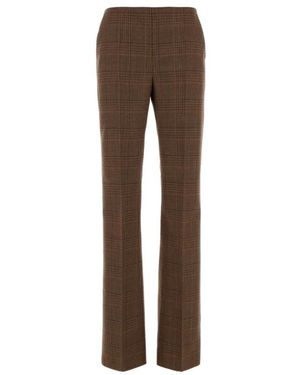 Max Mara Mxmpepato Rechte Broek - Bruin
