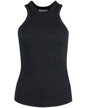 Halfboy Sleeveless Tops - Black