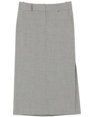 Peserico Midi Skirts - Grijs