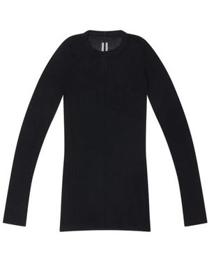Rick Owens Long Sleeve Tops - Nero