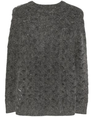 Seventy Round-Neck Knitwear - Gris