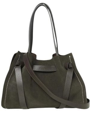 Plinio Visona' Tote Bags - Negro