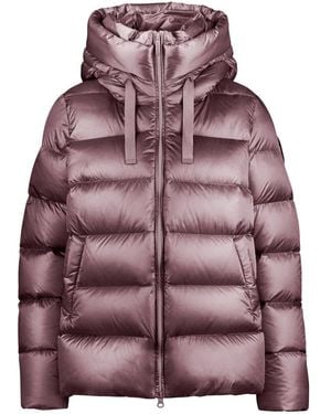 Bomboogie Jassen ,Bruin ,Nylon Rome Jacket - Paars