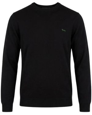 Harmont & Blaine Round-Neck Knitwear - Nero