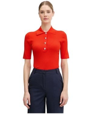 Fusalp Fitness ,Oranje ,Polyester Vera Polo - Rood