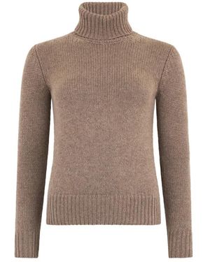 Moorer Cashmere Knitwear - Marron