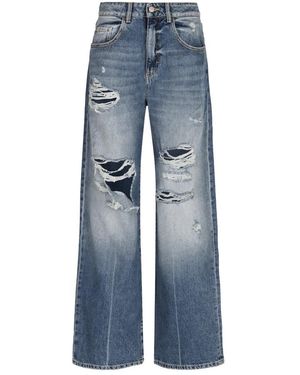 ICON DENIM Wide Jeans - Blue