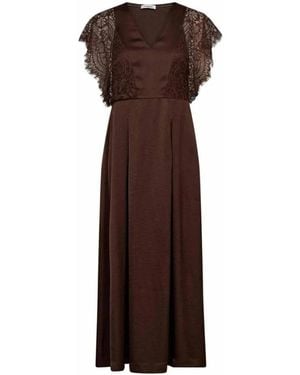 co'couture Kleedjes ,Bruin ,Galajurk