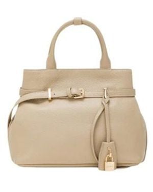 Seventy Tassen ,Leer Bauletto - Naturel