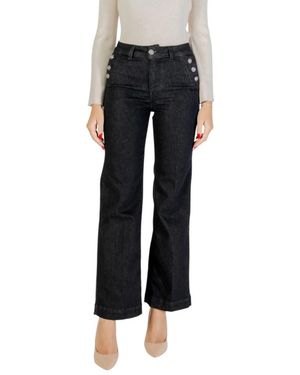 Liu Jo Wide Jeans - Negro