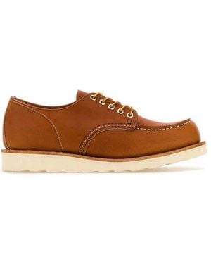 Red Wing Karamell Leder Schnürstiefel - Braun