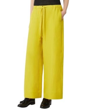 Max Mara Wide Trousers - Amarillo