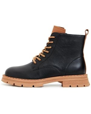 CESARE GASPARI Lace-Up Boots - Bleu