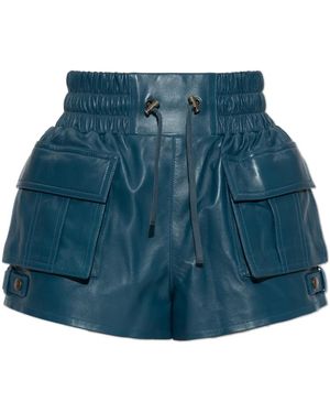 Balmain Short Shorts - Blu