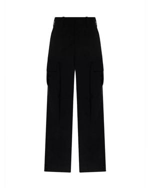 Bottega Veneta Wide Trousers - Negro