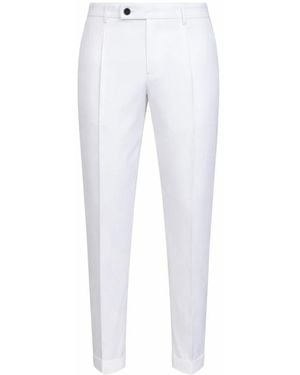 D4.0 Slim-Fit Trousers - White