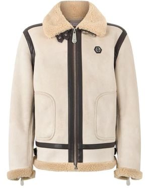 Philipp Plein Winter Jackets - Neutro