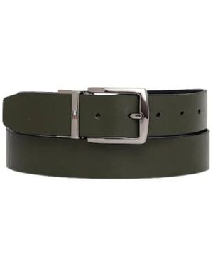 Tommy Hilfiger Accessoires ,Groen ,Leer Riem