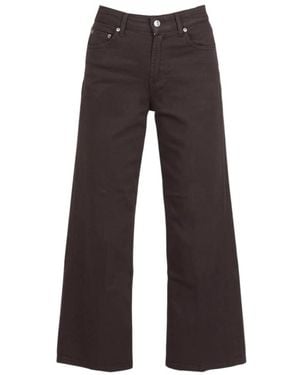 Department 5 Wide Jeans - Brown