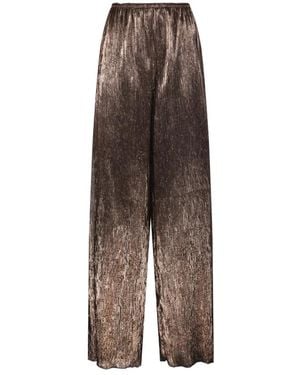 Forte Forte Wide Trousers - Bruin