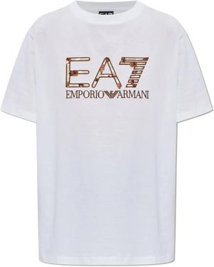 EA7 T-Shirts - Blanco