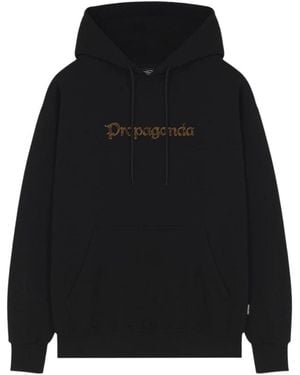 Propaganda Hoodies & Sweatvesten ,Zwart ,Dutchie Hoodie
