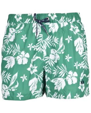 La Martina Badmode ,Groen ,Polyester Boxer Mare