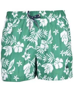 La Martina Badmode ,Veelkleurig ,Polyester Strandkleding - Groen