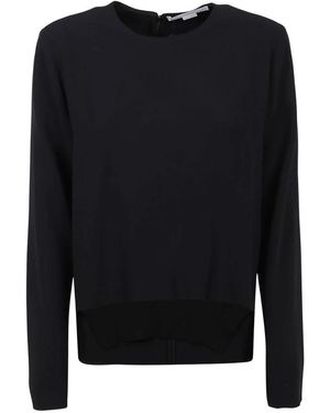 Stella McCartney Zwarte Topjes, Bloesjes En Chemises