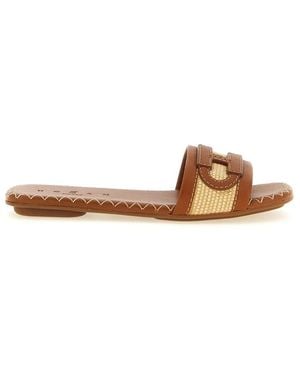 Hogan Sliders - Brown