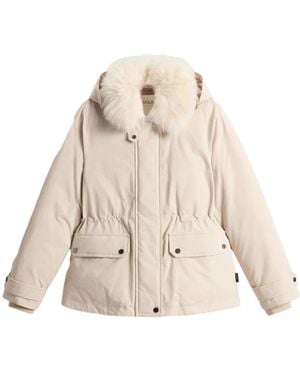Woolrich Winter Jackets - Natural