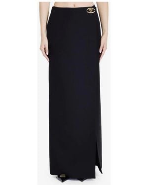 Valentino Garavani Crepe Couture Maxirock - Schwarz