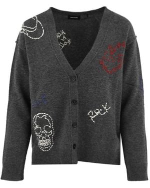 Zadig & Voltaire Mirkaz Cashmere Cardigan - Schwarz