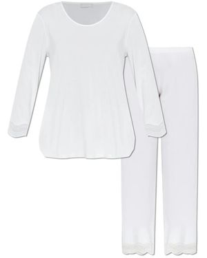 Hanro Pyjamas - Blanc