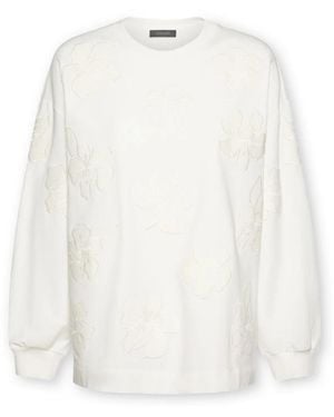 Elena Miro Sweatshirts - Blanco